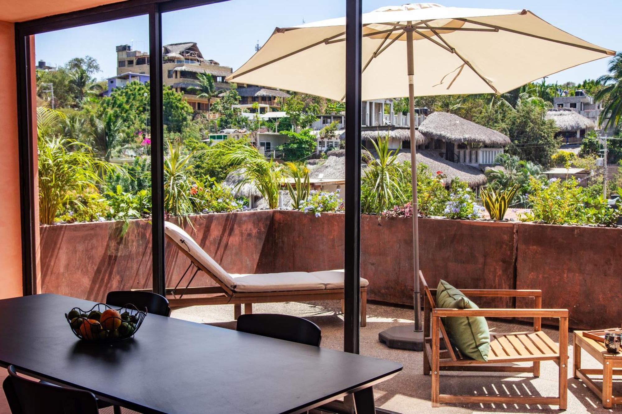 Casa Toro La Punta Hotel Brisas de Zicatela ภายนอก รูปภาพ