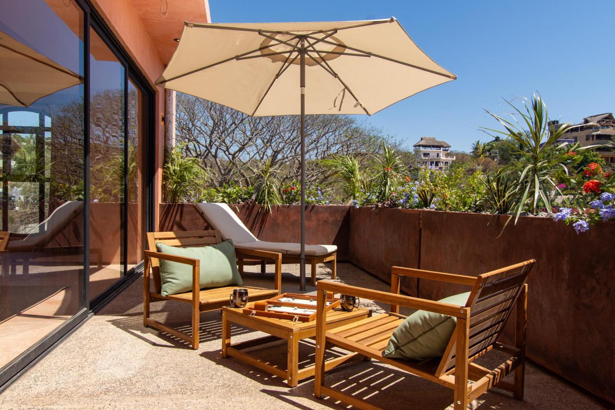 Casa Toro La Punta Hotel Brisas de Zicatela ภายนอก รูปภาพ